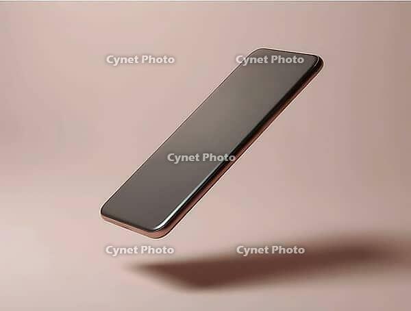 Sleek, modern smartphone hovers in mid-air against a soft, pastel backdrop, illuminated by dramatic lighting, AI generated [IBR125636951]