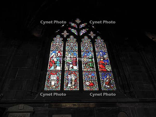 CHESTER, UK - CIRCA JUNE 2016: Chester Anglican Cathedral church [IBR125654758]