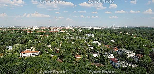 Aerial view of the city of Berlin, Germany [IBR125654759]