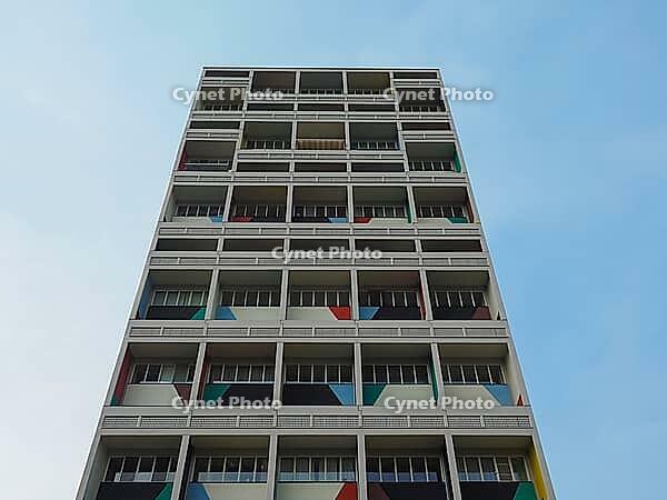 BERLIN, GERMANY - CIRCA JUNE 2019: The Corbusier Haus designed by Le Corbusier in 1957 [IBR125654767]
