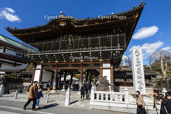 成田山新勝寺の総門 [SIS110001527]
