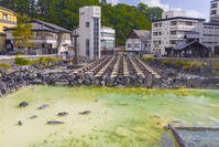 草津温泉の湯畑 [YKA110023141]