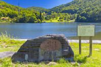 聖湖の竹久夢二の歌碑 [YKA110023159]