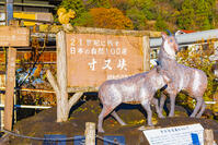 寸又峡のカモシカの像 [YKA110023394]