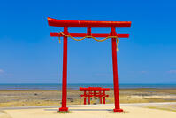 大魚神社の海中鳥居 [YKA110023829]