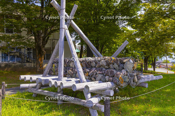 信玄堤の聖牛 [YKA110023233]