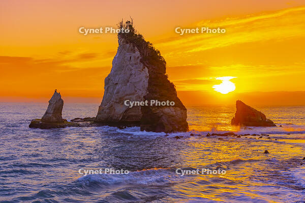 朝の雀島 [YKA110023487]