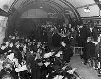 Concert in Aldwych Underground Station,  1940 [UIG110171007]