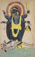 Two Aspects of Kali: Kali Dancing on Shiva [UIG110171056]