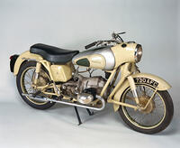 Douglas 'Dragonfly' motorcycle, 1954. [UIG110171078]