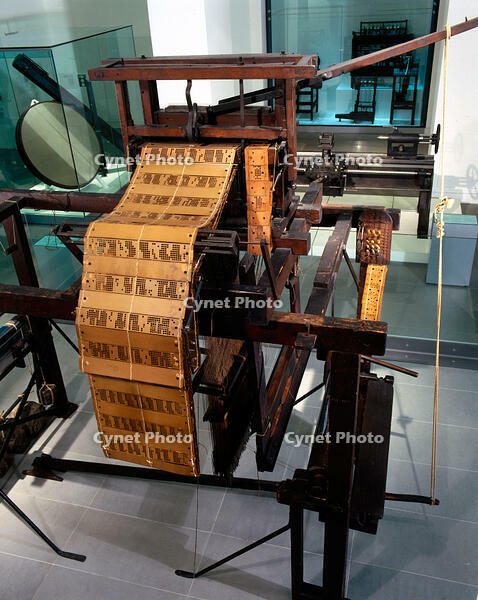 Jacquard loom, c 1825. [UIG110170914]