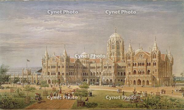India, Bombay, Victoria Terminus Station, today Chhatrapati Shivaji Terminus [UIG110171020]