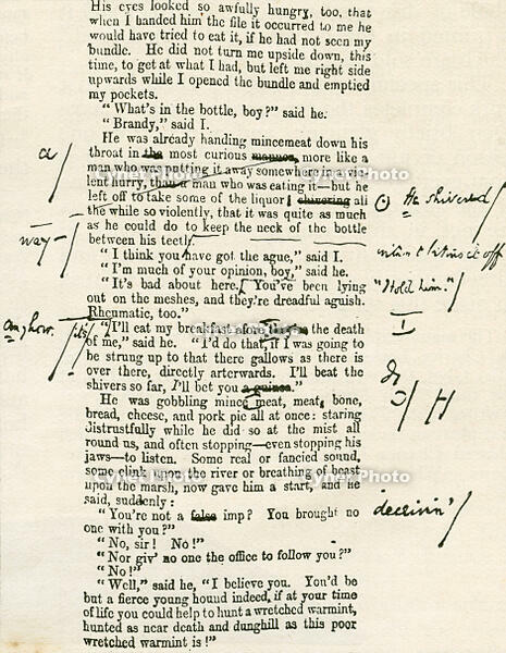 Page proof from Great Expectations. [UIG110171035]