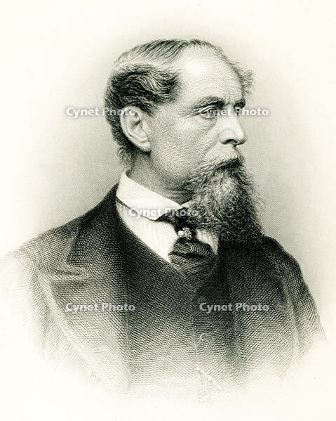 Charles Dickens at age 56 [UIG110171036]
