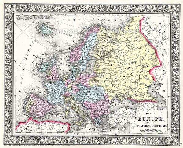 Mitchell Map of Europe [UIG110171082]