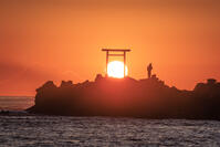 波立海岸の弁天島 [NHI110042700]