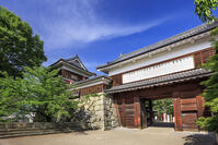 上田城の東虎口櫓門 [NHI110043541]