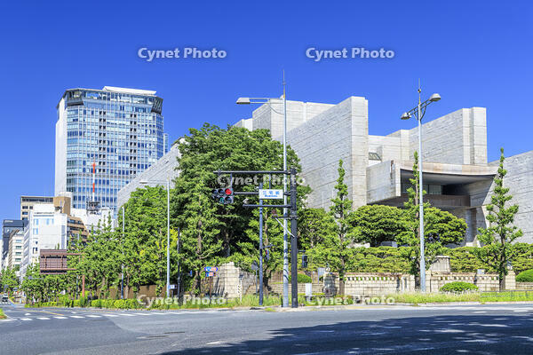 三宅坂交差点と最高裁判所 [NHI110032105]