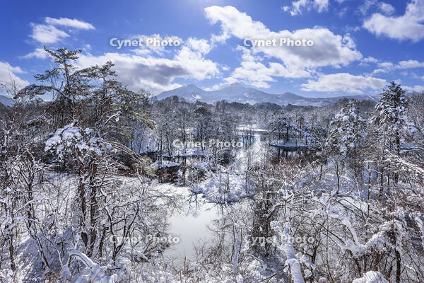 中瀬沼と磐梯山 [NHI110042670]