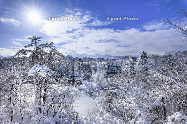 中瀬沼と磐梯山 [NHI110042671]