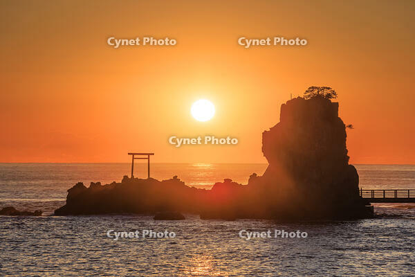 波立海岸の弁天島 [NHI110042704]