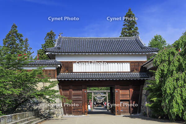 上田城の東虎口櫓門 [NHI110043538]