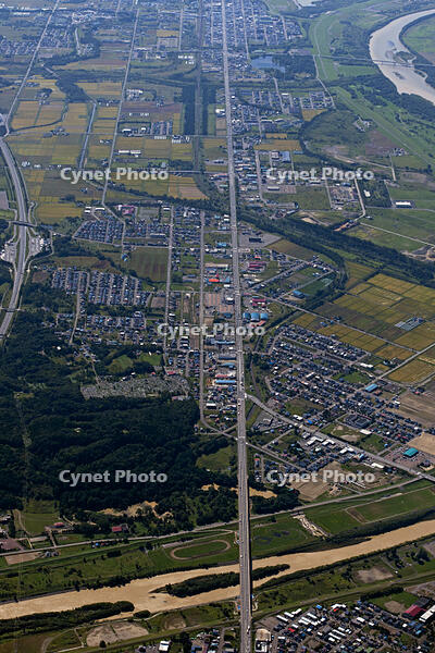 滝川市新川から美唄市光珠内まで29.2kmの日本一長い道路 [TSU110011635]