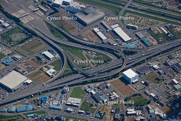 道央自動車道札幌JCT周辺 [TSU110011658]