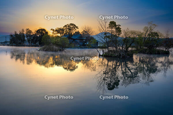 早朝の浮島神社 [XLN110000014]